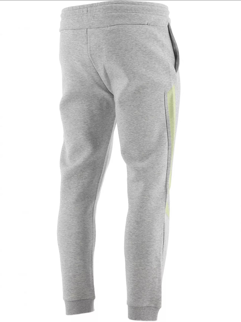 BOSS Hadiko 2 Stretch-fabric tracksuit bottoms with curved logo