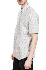 BOSS Luka F Short Sleeve Sport Shirt in White