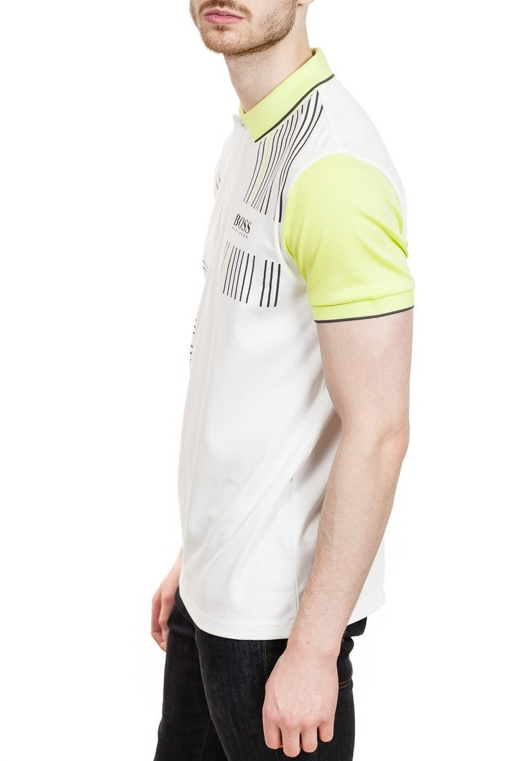 BOSS Paddy Pro 2 Performance Polo in White