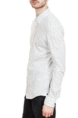 BOSS Ronni Slim-Fit Cotton Jersey Shirt in White