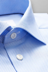 Eton Sky Blue Twill Shirt