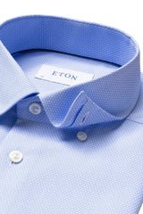 Eton Light Blue Dobby Contemporary Fit Shirt