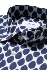Eton Watercolour Dots Contemporary Fit Shirt