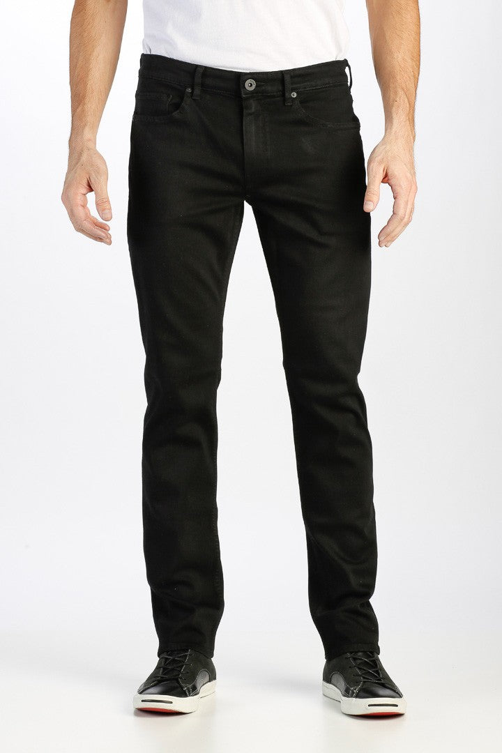 PAIGE Lennox Skinny Fit Jeans in Black Shadow