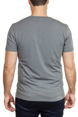 Patrick Assaraf Short Sleeve Stretch Pima Cotton Crew in Basti
