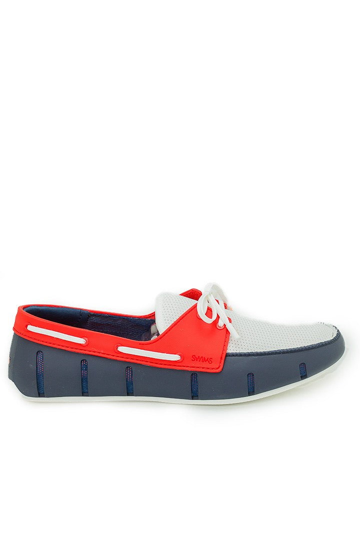 SWIMS - Sport Loafer - Navy/Red