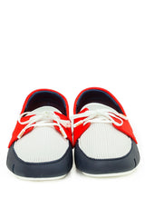 SWIMS - Sport Loafer - Navy/Red